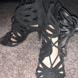Black Cage Heel